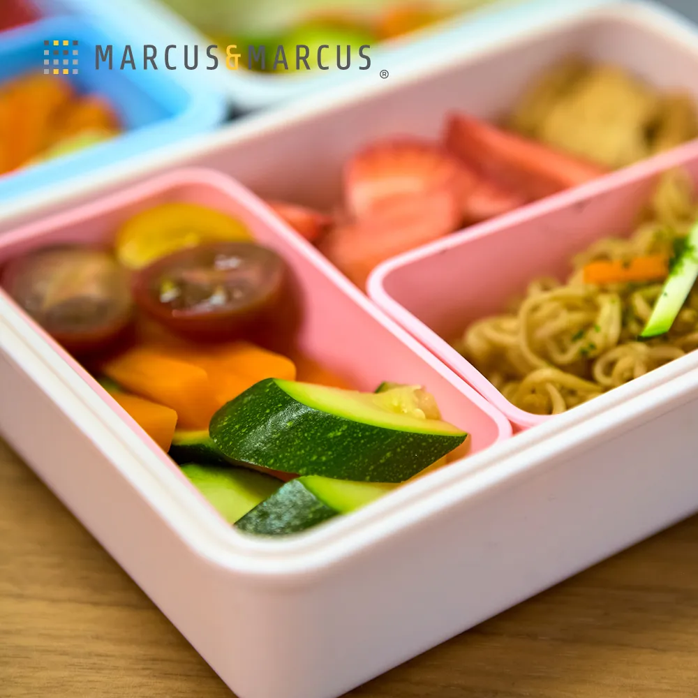 MARCUS＆MARCUS　輕巧餐盒保溫袋2入組(餐盒+餐袋)-藍 歷史價格詳細信息
