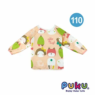 《PUKU》長袖防水圍兜衣_森林小樹(110cm) 歷史價格詳細信息