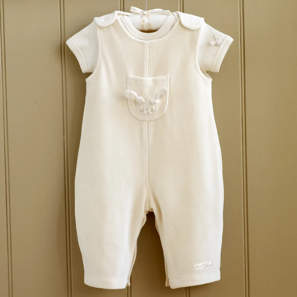 英國【Natures Purest】天然純綿-短袖夾衣連身褲(3-6M) 歷史價格詳細信息