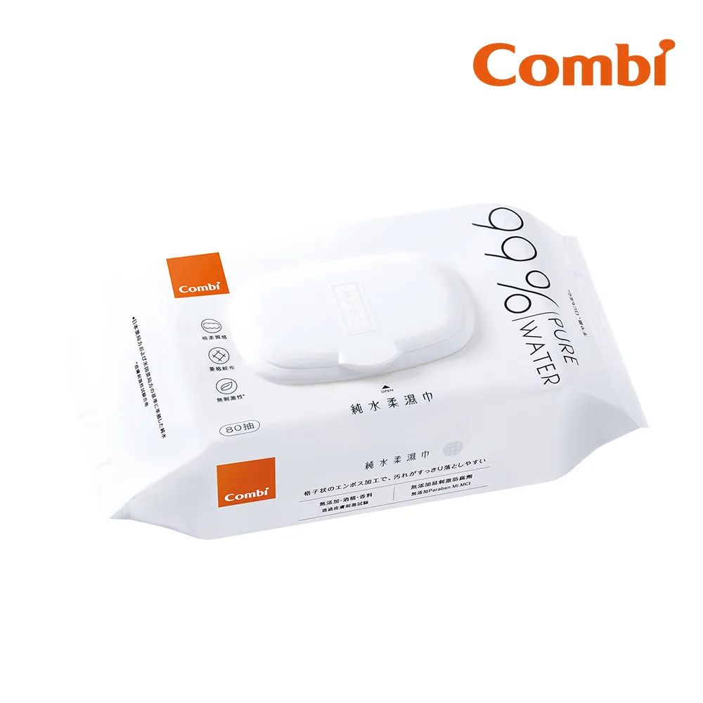 【Combi】純水柔濕巾 80抽 箱購(18包)｜大濕紙巾 歷史價格詳細信息