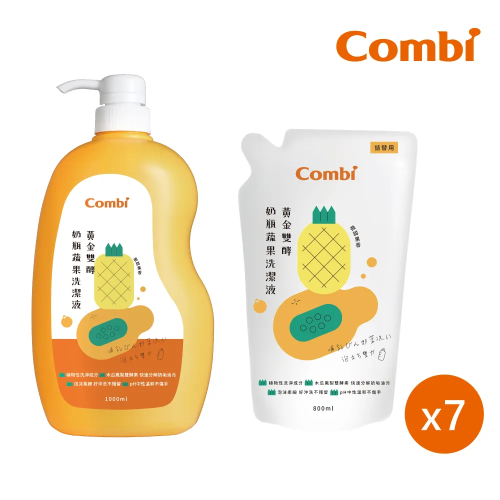 Combi 酵素奶瓶蔬果洗潔液 歷史價格詳細信息