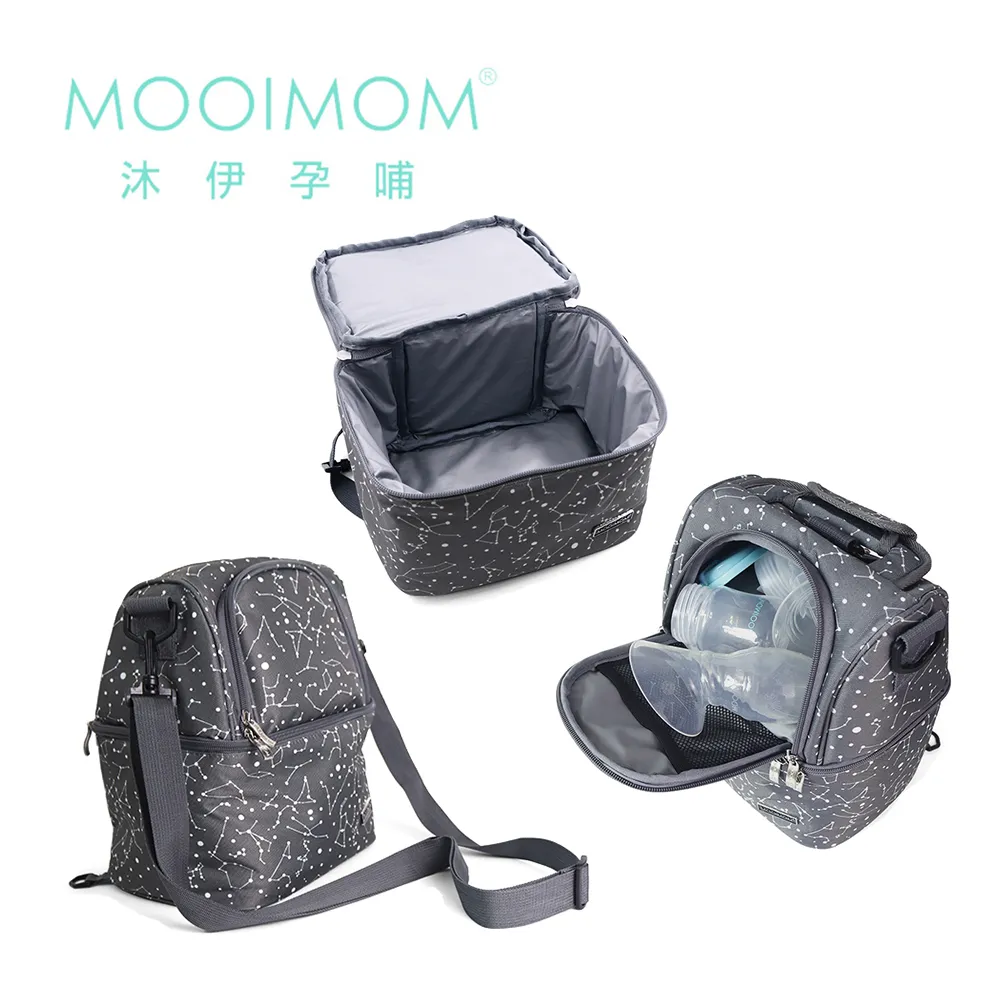 儲奶包童車掛包時尚印花雙肩母嬰包新款大容量便攜保溫媽咪包 歷史價格詳細信息