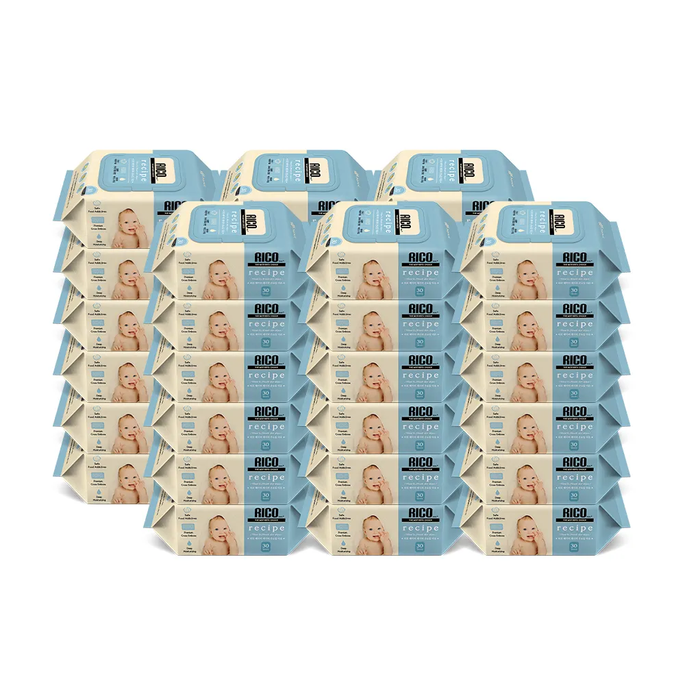 韓國 RICO BABY 嬰兒口手濕紙巾30抽 歷史價格詳細信息