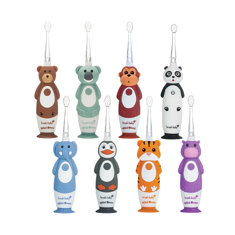 Brush Baby固齒潔牙刷-粉綠(二入) 乳齒牙刷 乳牙刷 口腔保健【台灣現貨】 歷史價格詳細信息