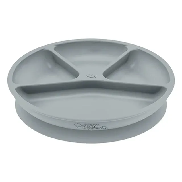 美國 green sprouts 超防滑寶寶學習吃飯矽膠學習餐碗_桃紅_GS152303-1 歷史價格詳細信息