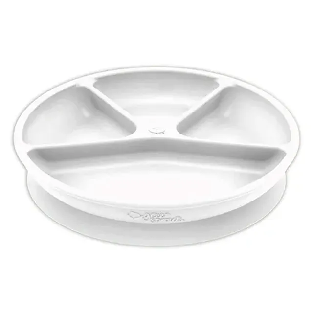 美國 green sprouts 超防滑寶寶學習吃飯矽膠學習餐碗_桃紅_GS152303-1 歷史價格詳細信息