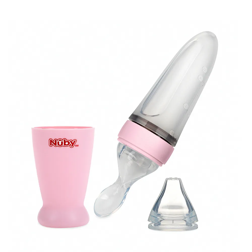 Nuby 直立式矽膠餵食器二階段組_粉 價格比較,價格查詢,歷史價格詳細信息