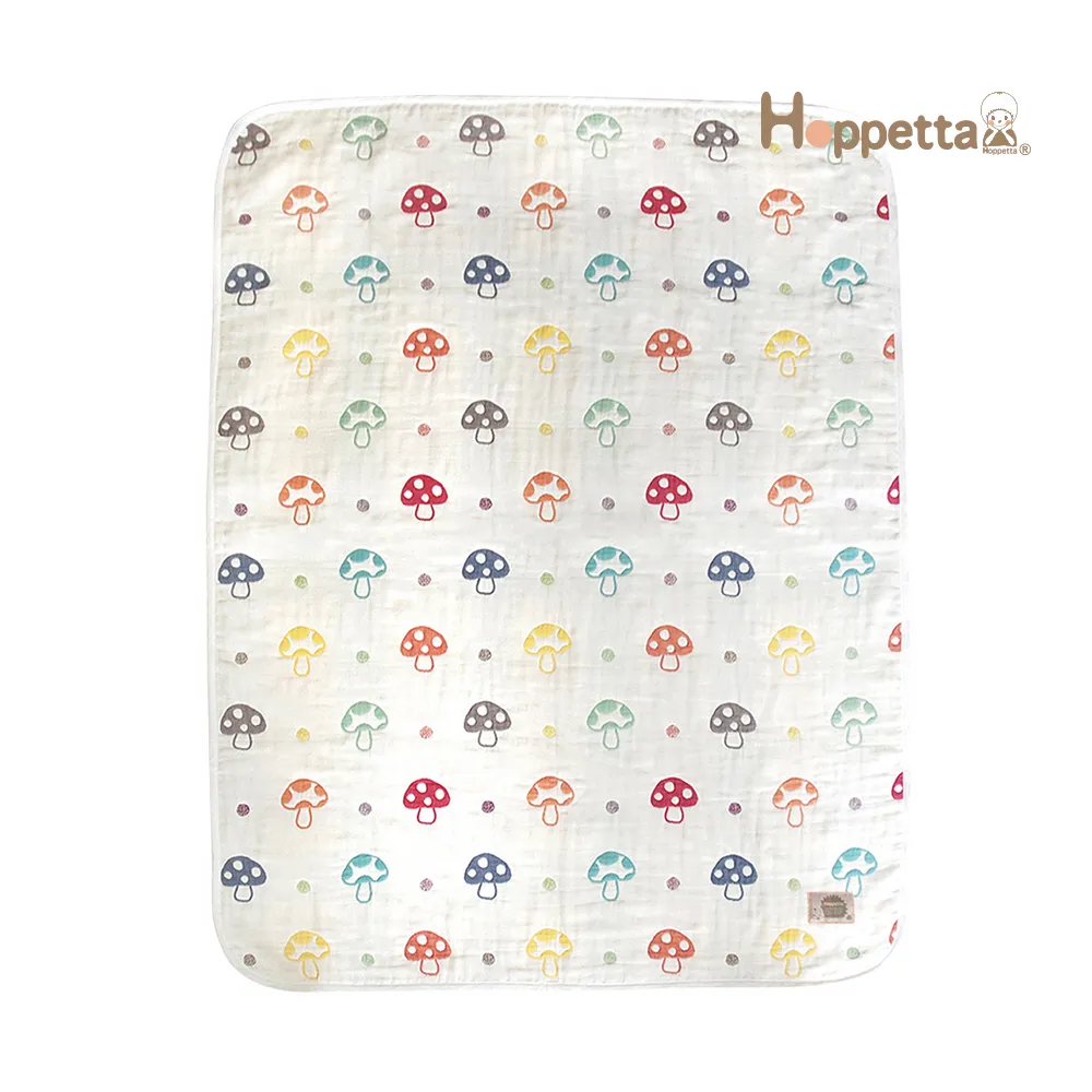 【Hoppetta】六層紗蘑菇被(尺寸可選) 兒童被 嬰兒被（LAVIDA官方直營） 歷史價格詳細信息