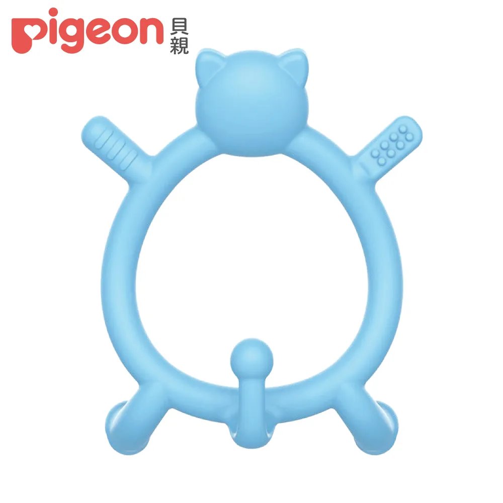 【Pigeon 貝親】咬咬貓矽膠固齒器(藍) 歷史價格詳細信息