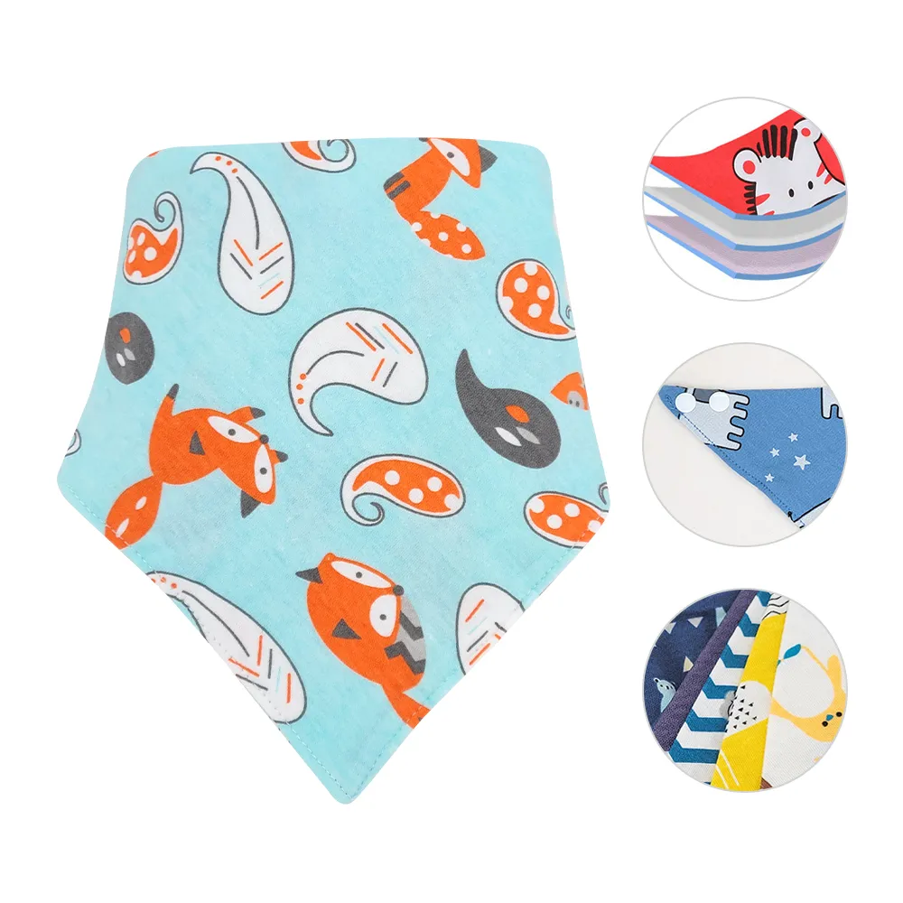 寶寶純棉雙層紗布口水巾 小方巾 25x25cm 歷史價格詳細信息