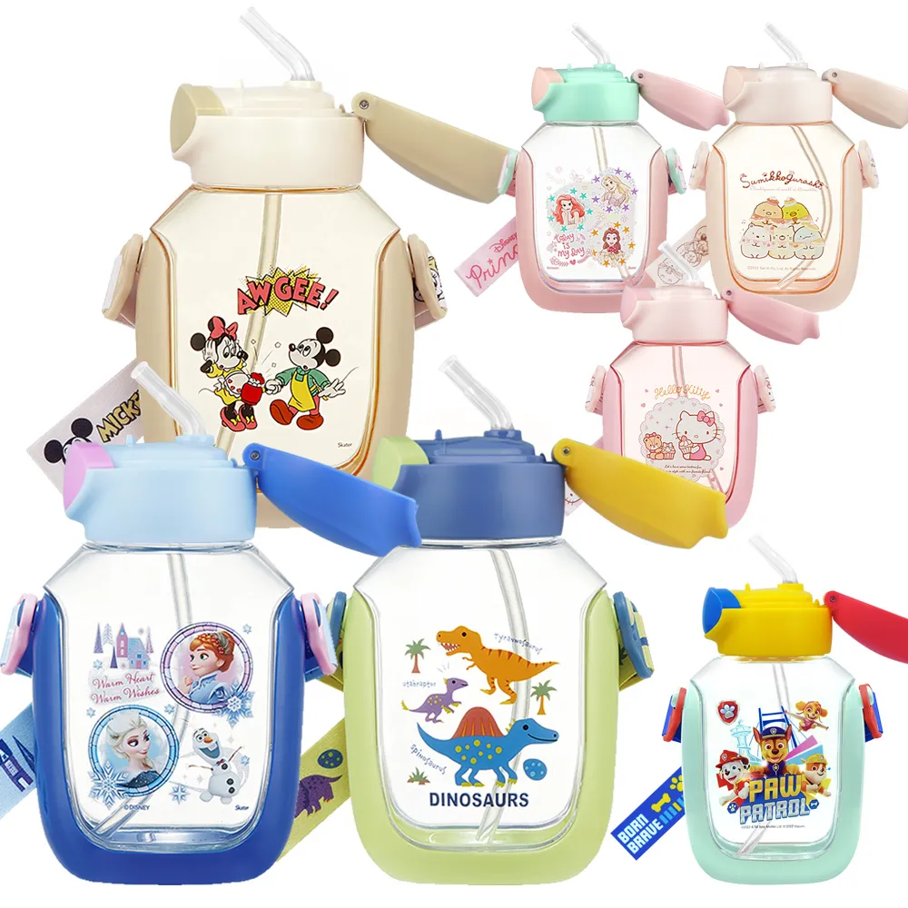 Skater 吸管式透明冷水壺 480ml 附背帶 PET 彈跳式吸管水壺 迪士尼 抗菌銀離子 直飲水壺 PDSH5 歷史價格詳細信息