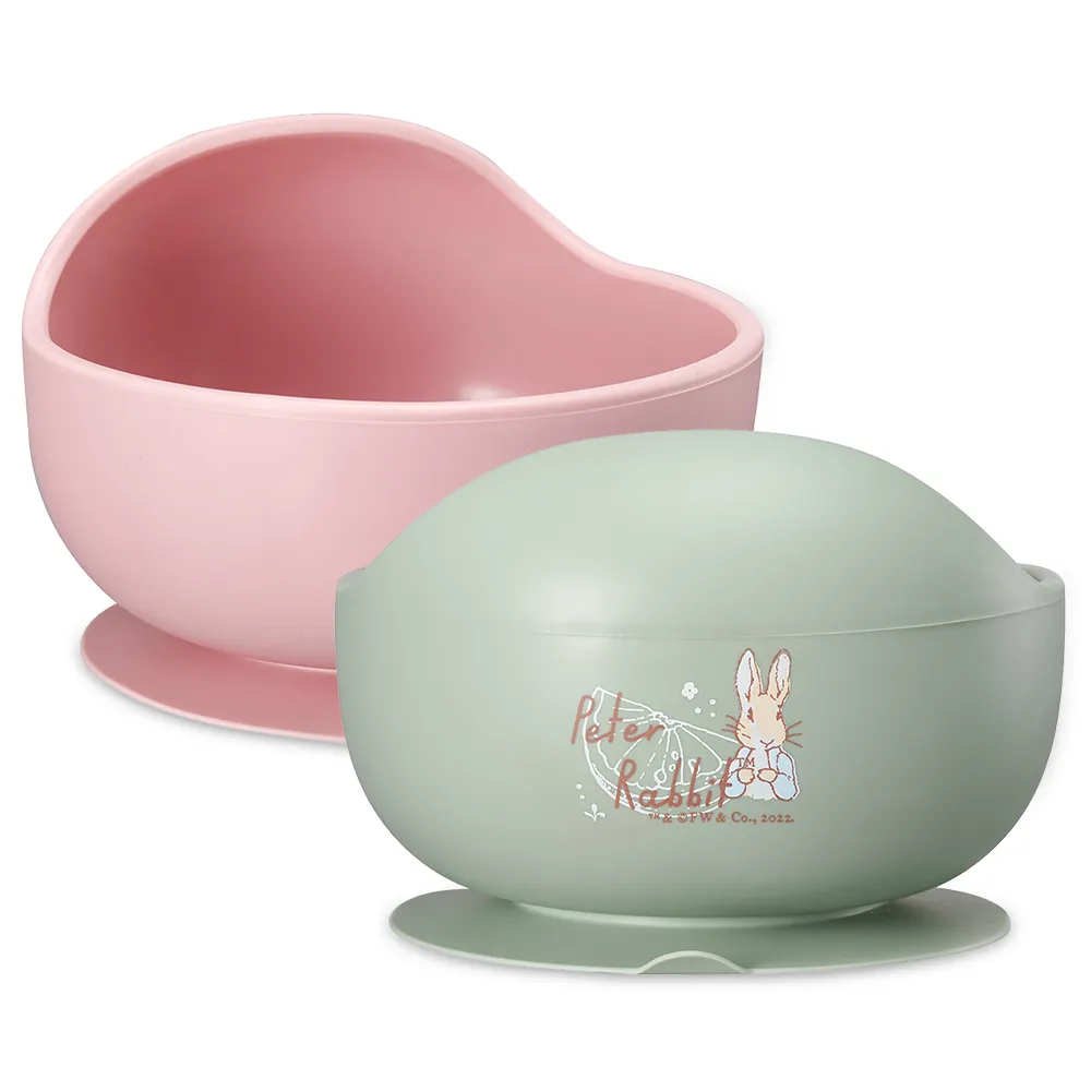 【奇哥】比得兔矽膠吸盤圓碗(學習碗/兒童餐具/兒童碗) 歷史價格詳細信息