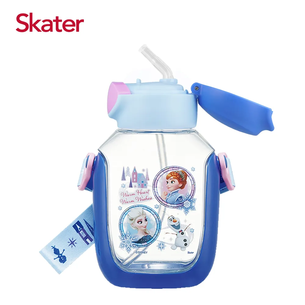 Skater 吸管式透明冷水壺 480ml 附背帶 PET 彈跳式吸管水壺 迪士尼 抗菌銀離子 直飲水壺 PDSH5 歷史價格詳細信息
