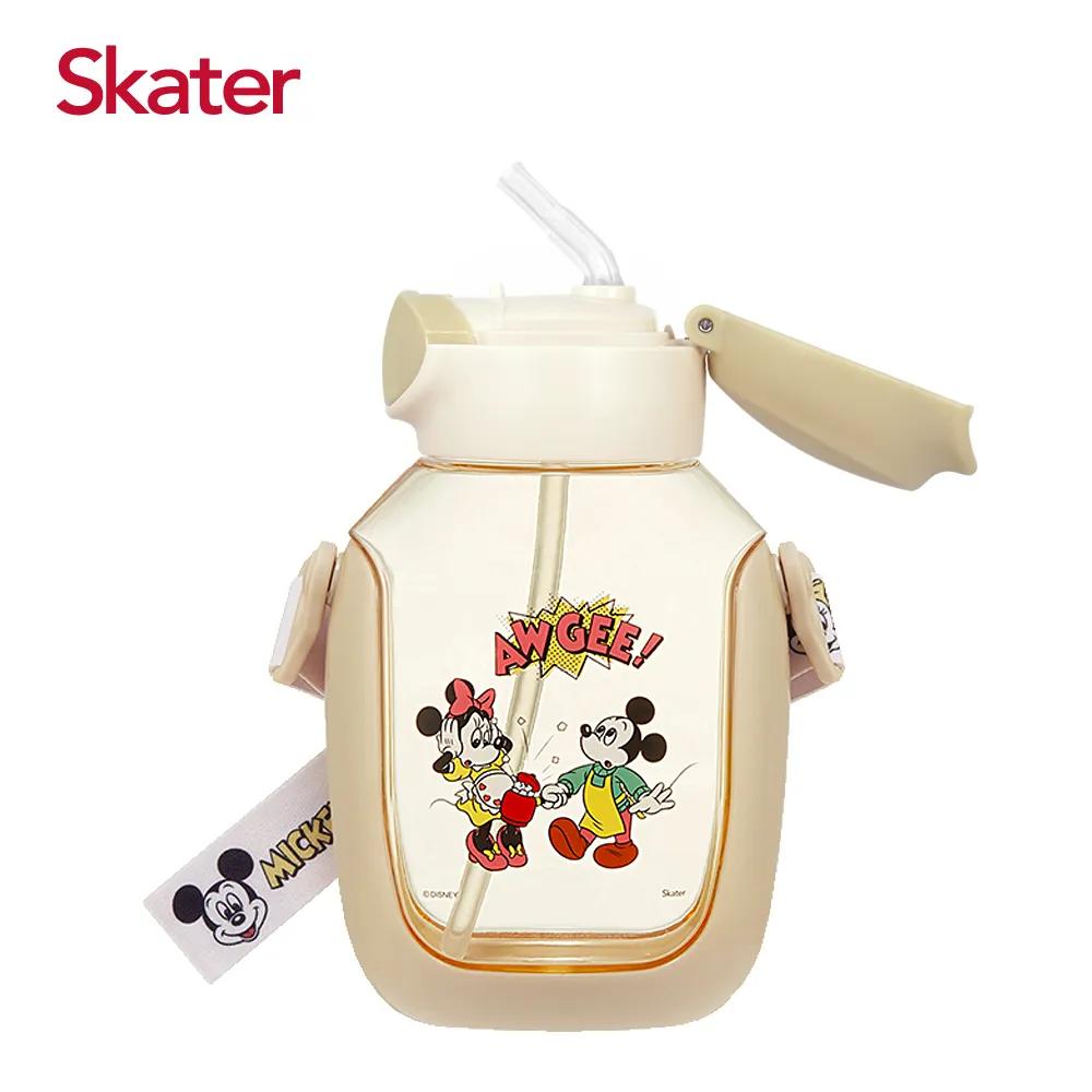 Skater 吸管式透明冷水壺 480ml 附背帶 PET 彈跳式吸管水壺 迪士尼 抗菌銀離子 直飲水壺 PDSH5 歷史價格詳細信息