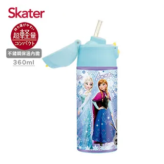 Skater 不鏽鋼保溫吸管瓶(360ml)米奇Cheerful[免運費] 歷史價格詳細信息