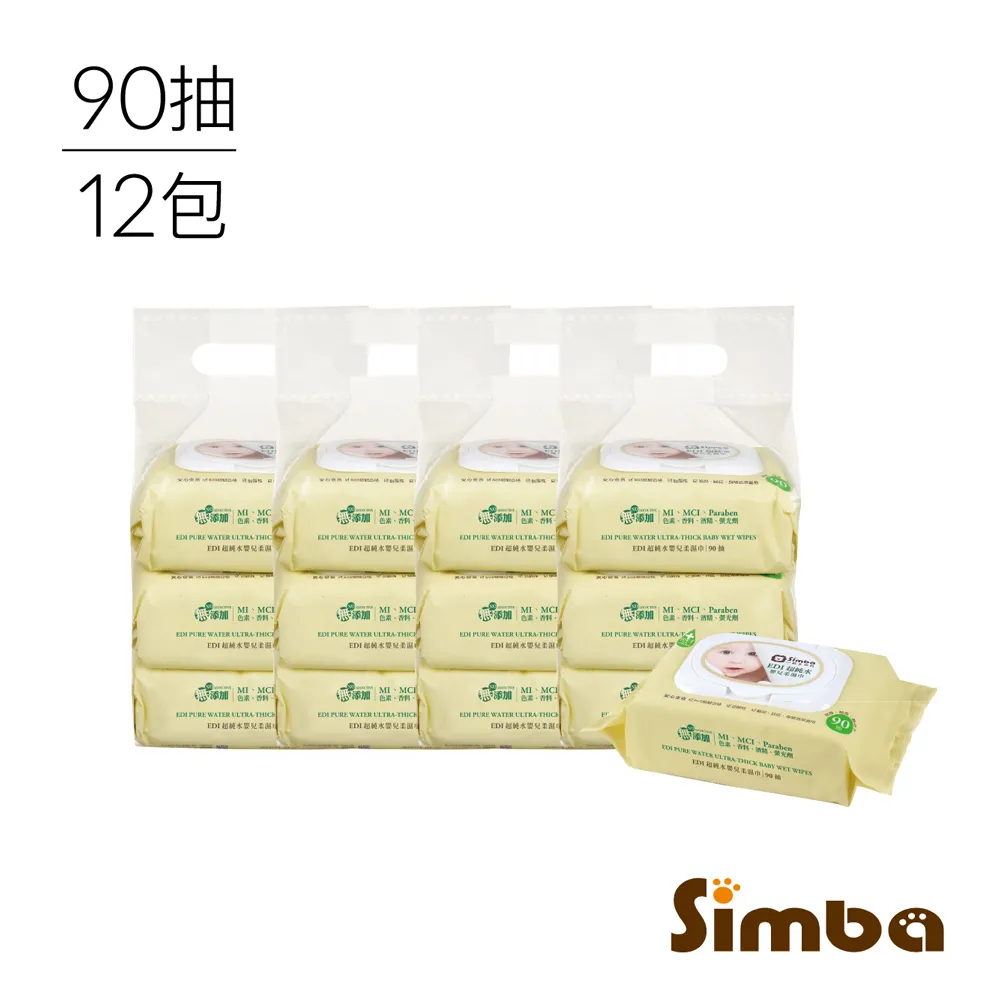 小獅王辛巴 EDI超純水嬰兒柔濕巾組合包(90抽x24包)【箱購】【佳兒園婦幼館】 歷史價格詳細信息