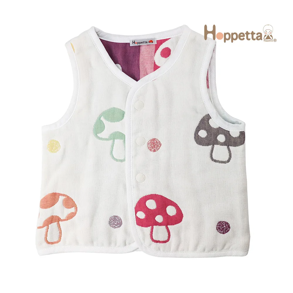 Hoppetta蘑菇六層紗前扣小背心禮袋組-pchome獨家 歷史價格詳細信息