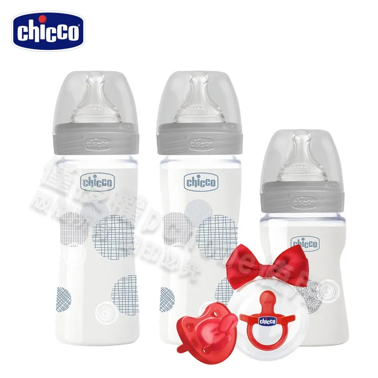 【chicco】防脹氣玻璃奶瓶4大2小(自然率性)+奶嘴-2入 歷史價格詳細信息