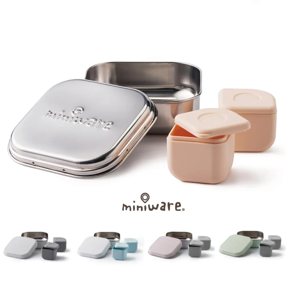 miniware 成長便當盒-灰犀牛＋蜜桃 歷史價格詳細信息