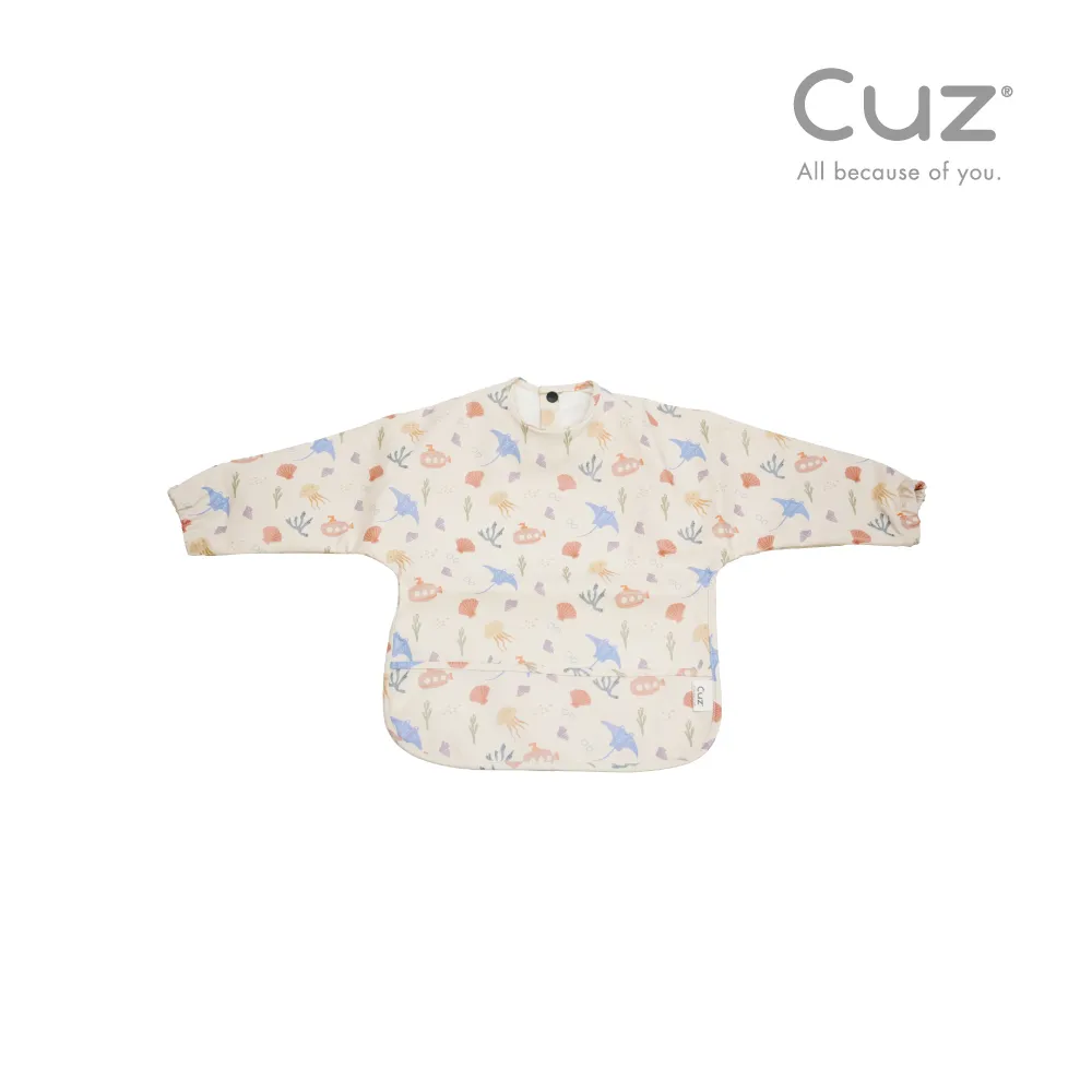 Cuz 兜好食-長袖防水口袋圍兜(讀星數偵查隊) 歷史價格詳細信息