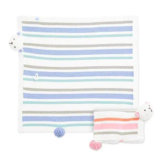 奇哥 柔舒造型披風童襪禮盒(藍/粉)(附提袋)【麗兒采家】 歷史價格詳細信息