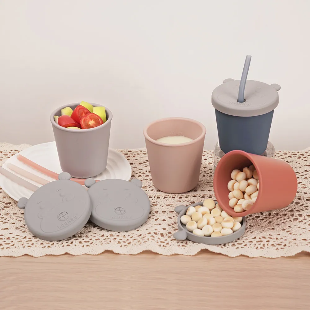 矽膠零食杯 馬卡龍色 零食盒 雙耳握把 點心杯 零食碗 幼兒學習杯 喝水杯 兒童水杯 RXL009 歷史價格詳細信息