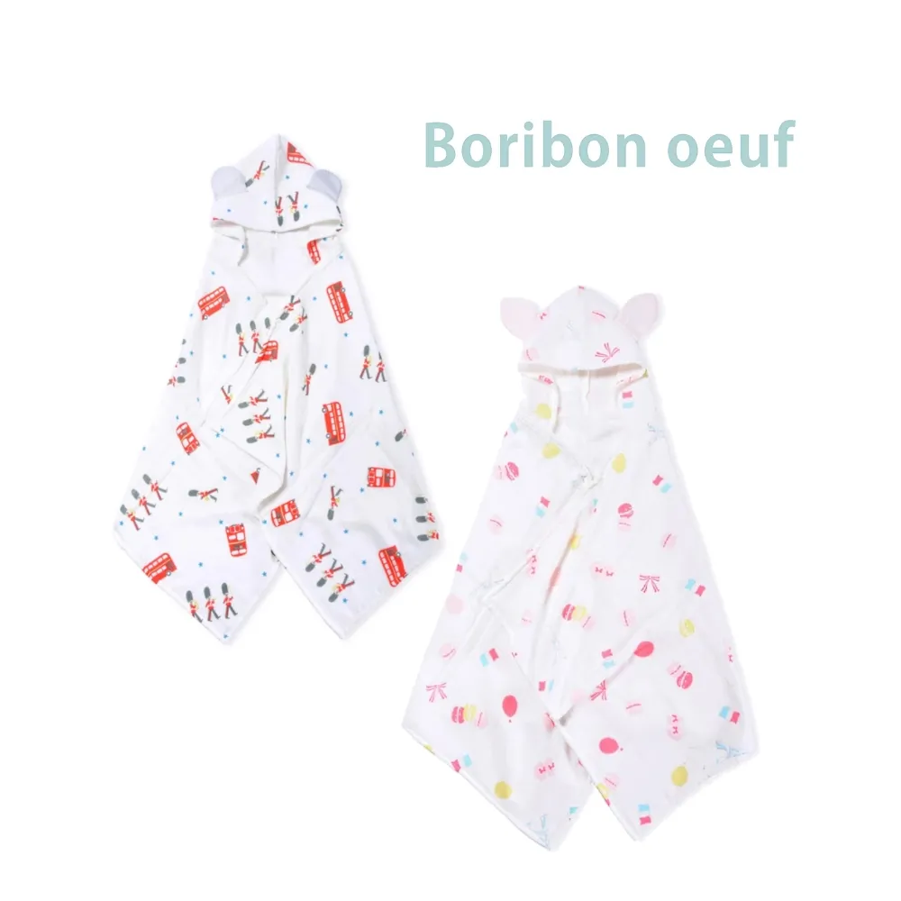 日本Boribon oeuf 英倫/巴黎 雙層紗內裡無撚織棉 極柔吸汗防踢被 歷史價格詳細信息