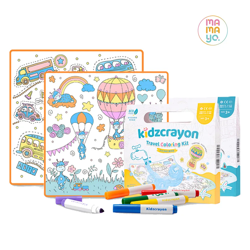 【mamayo】kidzcrayon 台灣製50色超水洗無毒彩色筆 ｜好清洗不沾手粗頭再升級 ｜兒童繪圖可水洗式彩色筆 歷史價格詳細信息