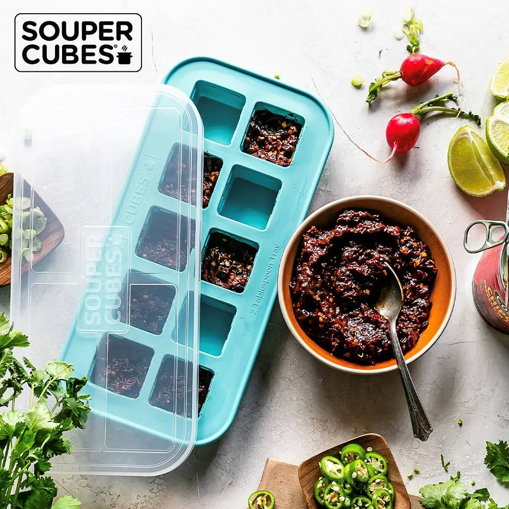 【Souper Cubes】多功能食品級矽膠保鮮盒-5件組(2+4+6+10+10) 歷史價格詳細信息