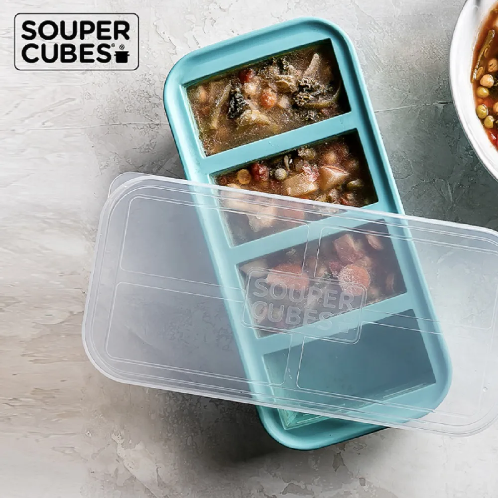 【Souper Cubes】多功能食品級矽膠保鮮盒-5件組(2+4+6+10+10) 歷史價格詳細信息