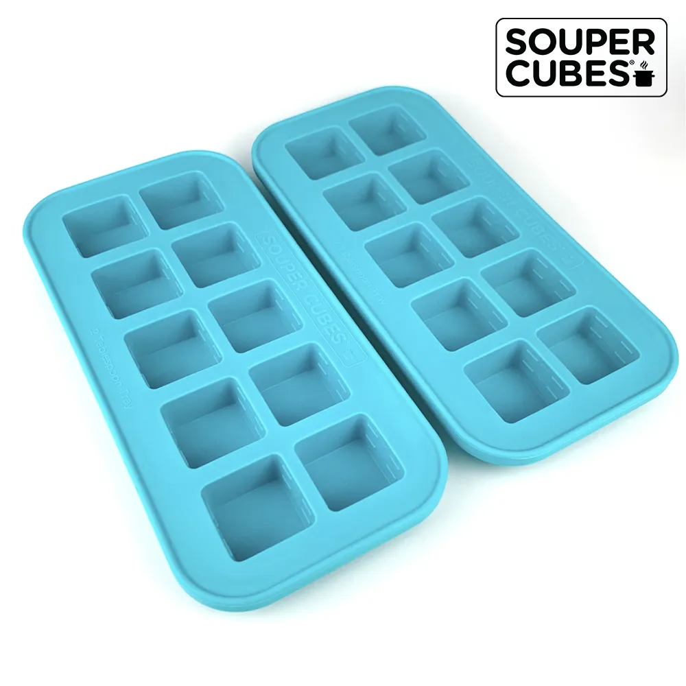 【Souper Cubes】多功能食品級矽膠保鮮盒-5件組(2+4+6+10+10) 歷史價格詳細信息