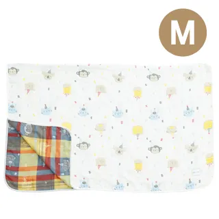 【奇哥】動物派對六層紗布被 90x110cm+動物派對六層紗防踢背心(背心3尺寸選擇) 歷史價格詳細信息