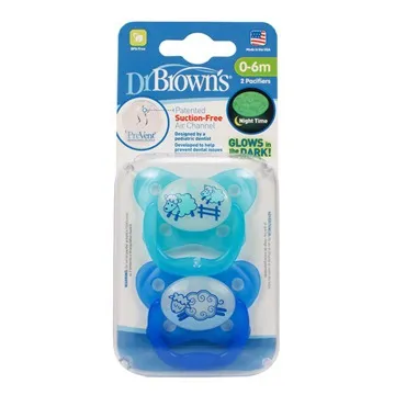 【美國Dr. Browns】PreVent功能性夜光安撫奶嘴-兩入(多款可選) 歷史價格詳細信息