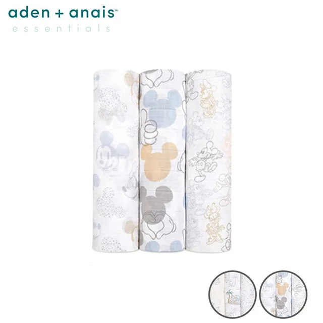 aden+anais 迪士尼 經典多功能包巾4入 112x112cm (多款可選)｜蝦幣10倍送【甜蜜家族】 歷史價格詳細信息