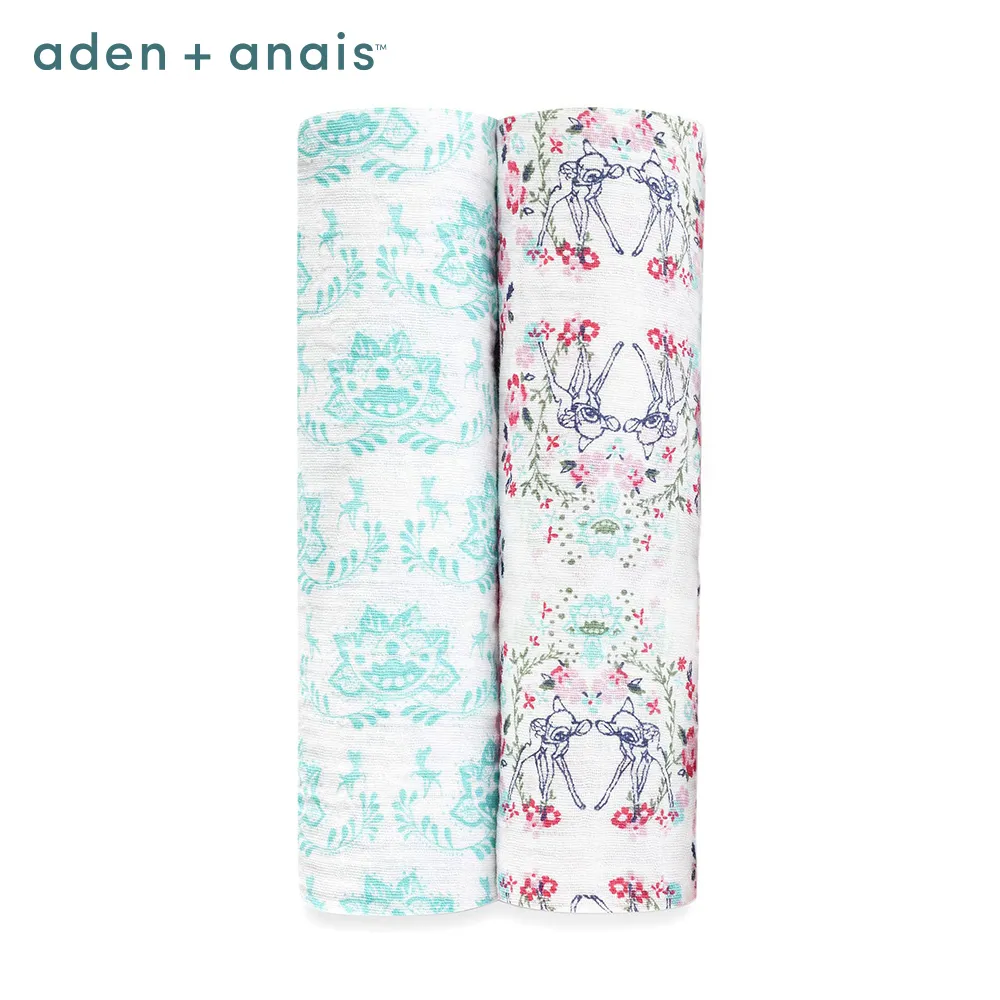 【Aden＆Anais】經典多功能包巾2入/小鹿斑比 歷史價格詳細信息