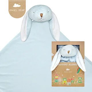 美國 Angel Dear 嬰兒安撫毛毯禮盒 (藍色小兔-藍藍) 價格比較,價格查詢,歷史價格詳細信息