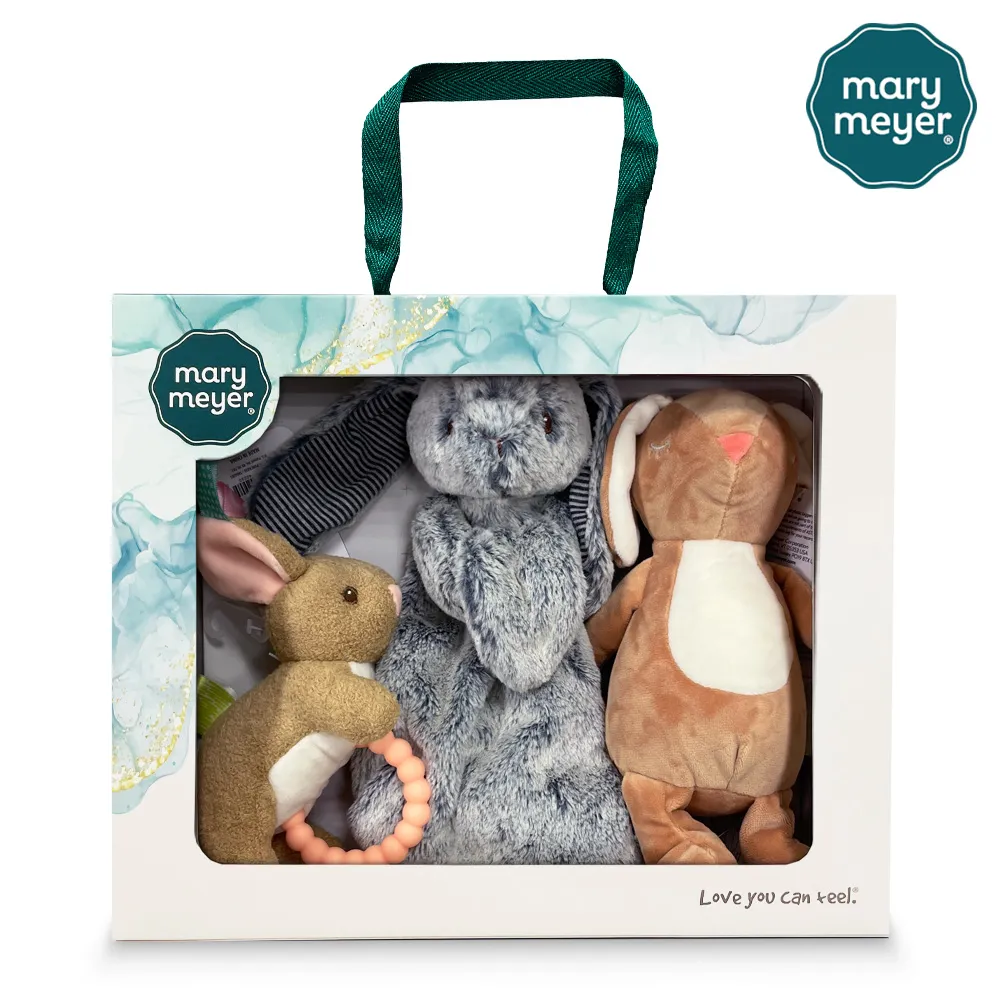 【MaryMeyer】咪兔奢藏禮盒（安撫玩偶+故事繪本+柔軟手搖鈴+玩偶安撫巾） 歷史價格詳細信息