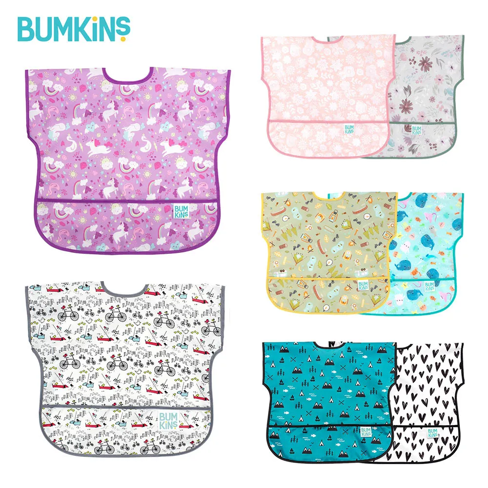 Bumkins 防水短袖圍兜兜迪士尼、Hello Kitty新款獨家上市 現貨 廠商直送 歷史價格詳細信息