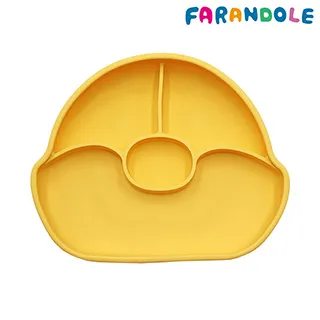 【FARANDOLE 法紅荳】嬰幼兒安全無毒防水矽膠圍兜(滿-紅底) 歷史價格詳細信息