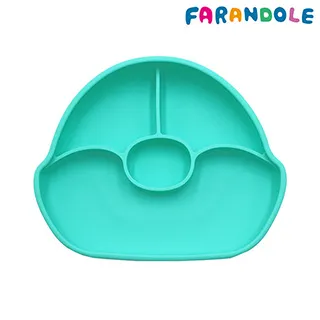 【FARANDOLE 法紅荳】嬰幼兒安全無毒防水矽膠圍兜(滿-紅底) 歷史價格詳細信息