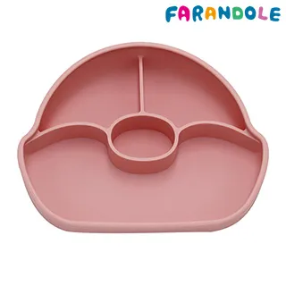 【FARANDOLE 法紅荳】嬰幼兒安全無毒防水矽膠圍兜(滿-紅底) 歷史價格詳細信息