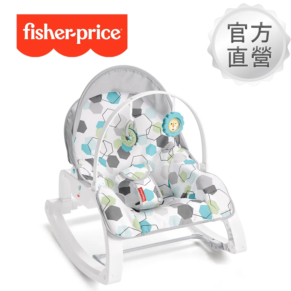 Fisher-Price 費雪 可折疊兩用震動安撫躺椅-幾何【佳兒園婦幼館】 歷史價格詳細信息