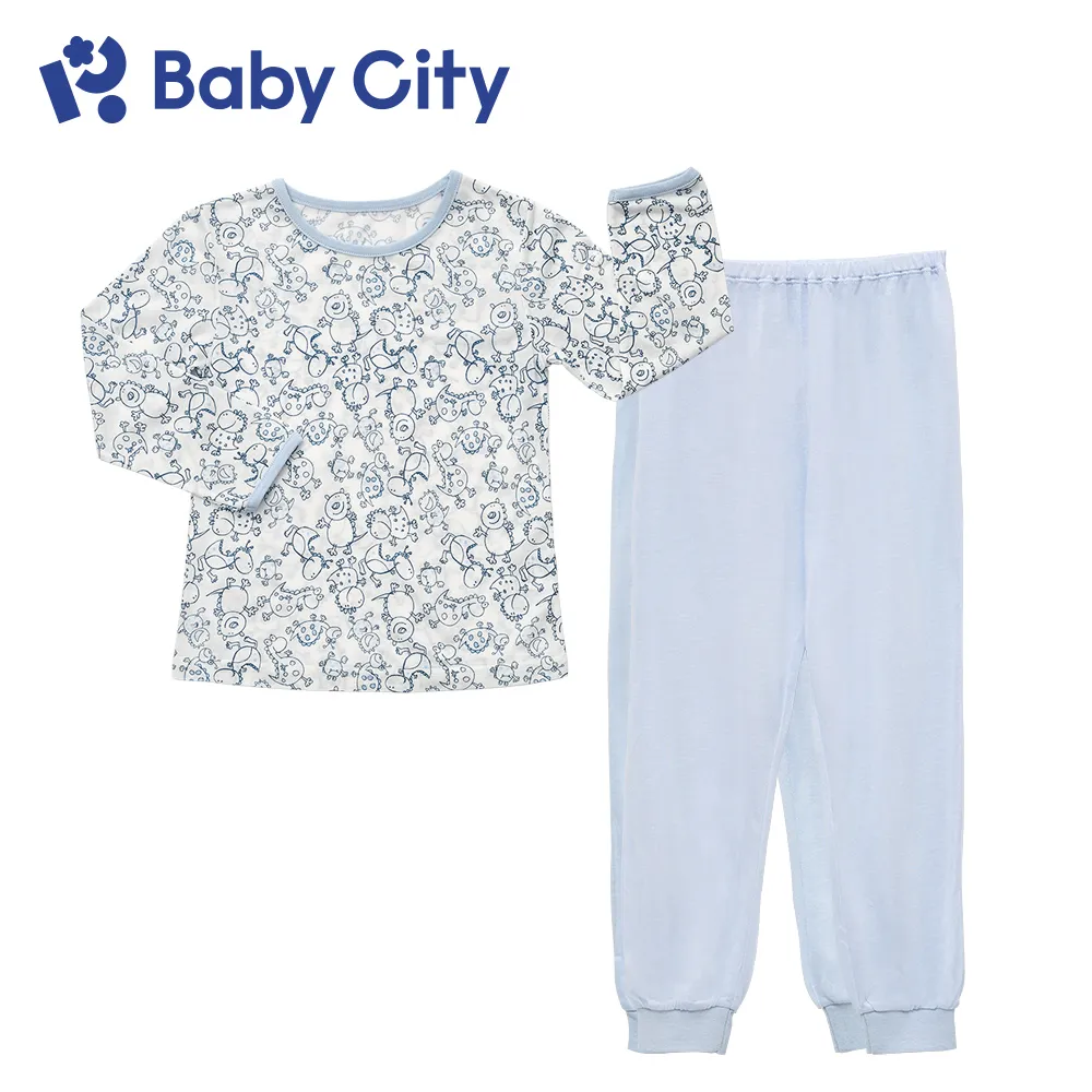 【Baby City 娃娃城】天絲萊賽爾長袖肩開套裝/可愛粉 歷史價格詳細信息