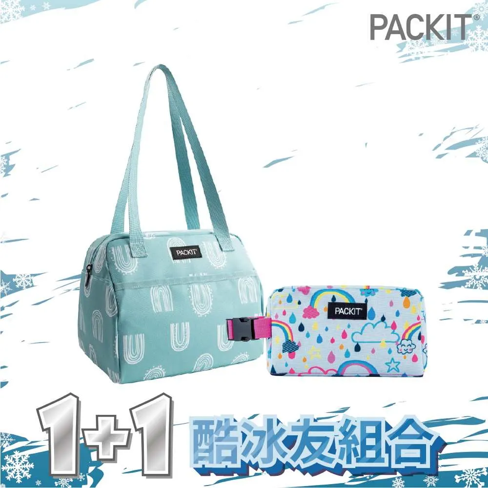 【PACKit 冰酷】美國 PACKiT冰酷新多功能冷藏袋6.0L母乳保冷袋 行動式摺疊冰箱(簡約條紋/紳士格紋) 歷史價格詳細信息