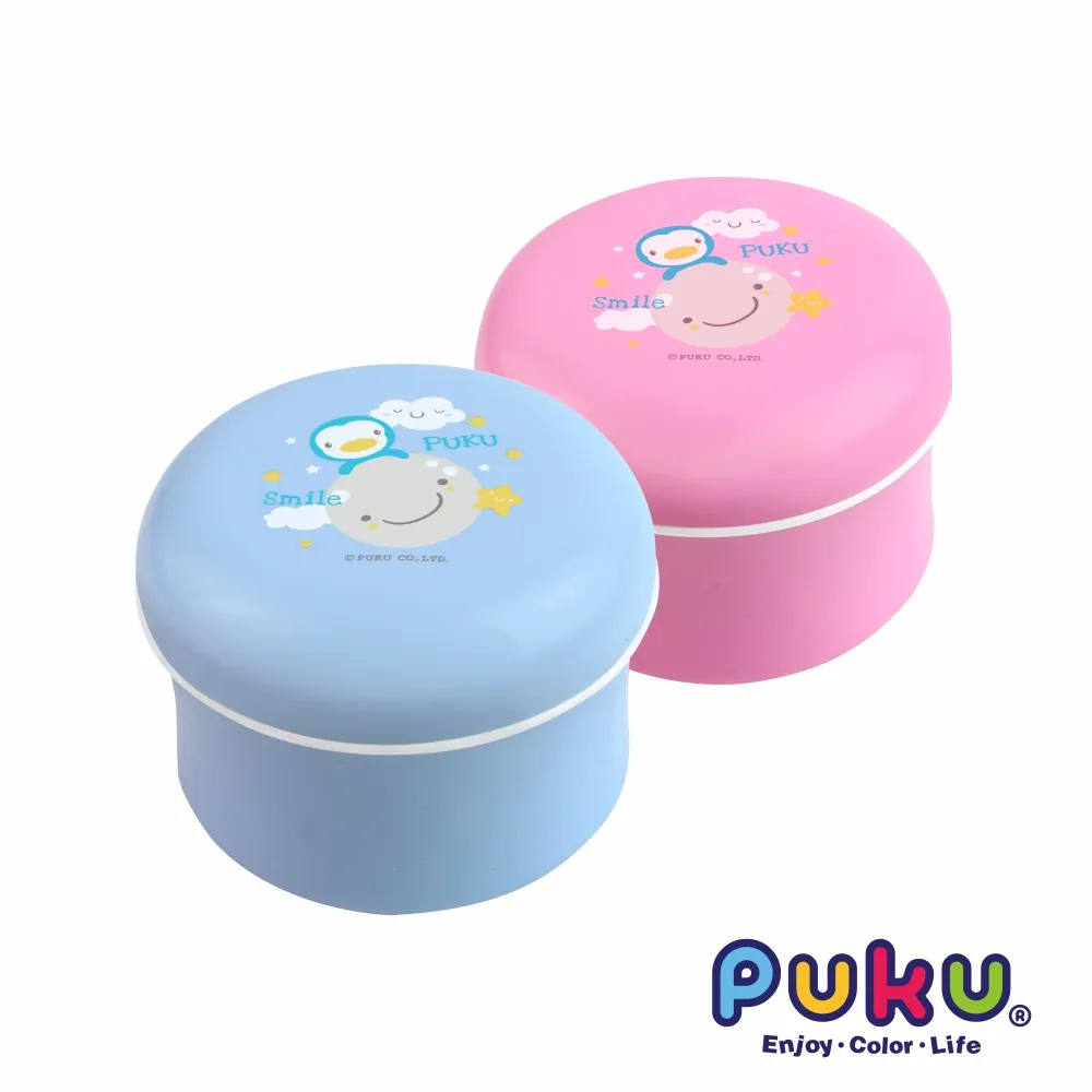 Puku 藍色企鵝 粉撲盒【佳兒園婦幼館】 歷史價格詳細信息