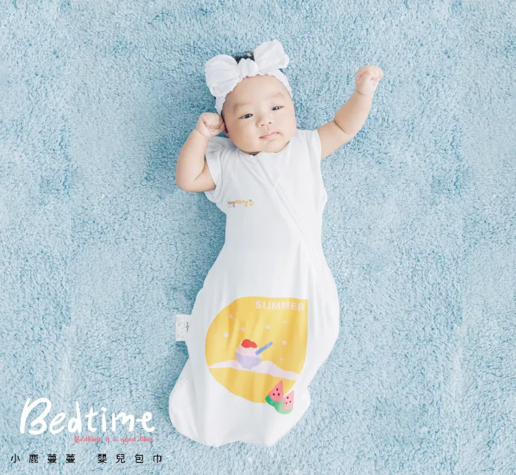 【小鹿蔓蔓】涼感夏日Bedtime嬰兒包巾-M (四款可選) 歷史價格詳細信息