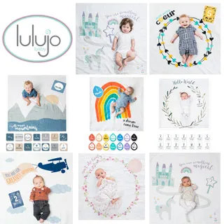【lulujo】BABY FIRST YEAR 寶寶成長紀錄包巾卡片禮盒組(多款可選) 歷史價格詳細信息