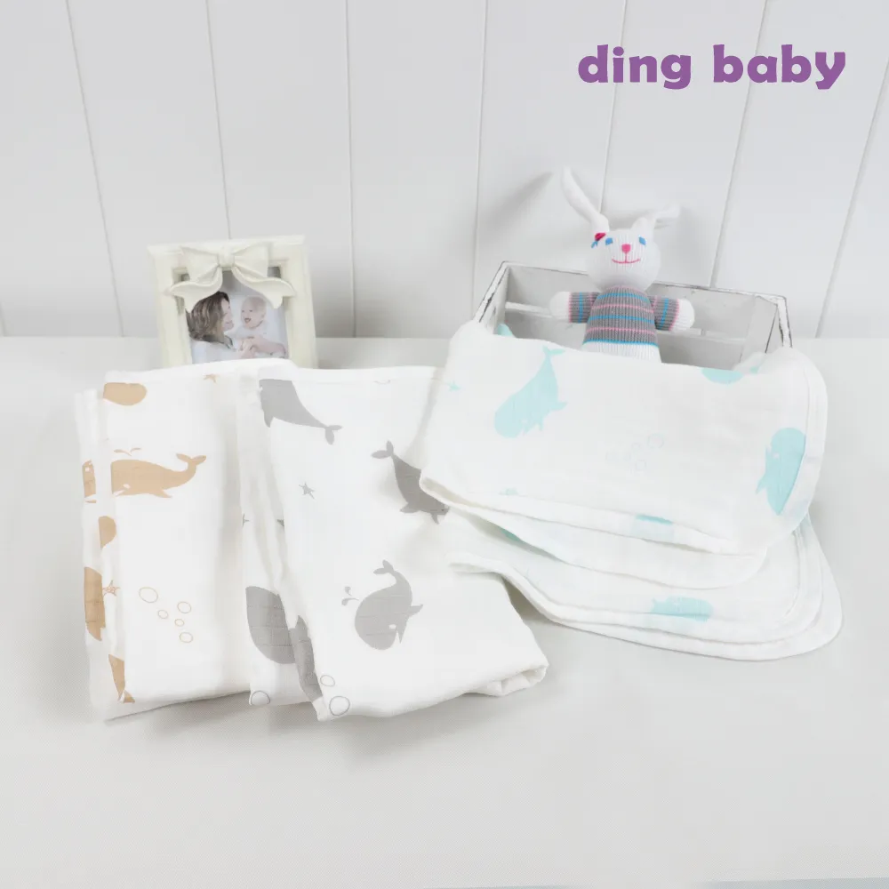 ding baby 六層紗純棉防踢睡袍組-歡樂藍 歷史價格詳細信息