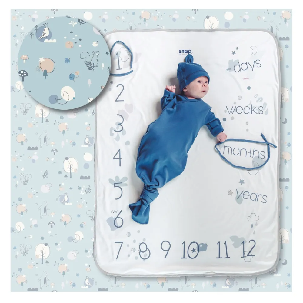 波蘭Snap the moment 福利品特賣 寫真毯 拍照毯 新生兒/嬰兒蓋毯 【BabyGarden】 歷史價格詳細信息