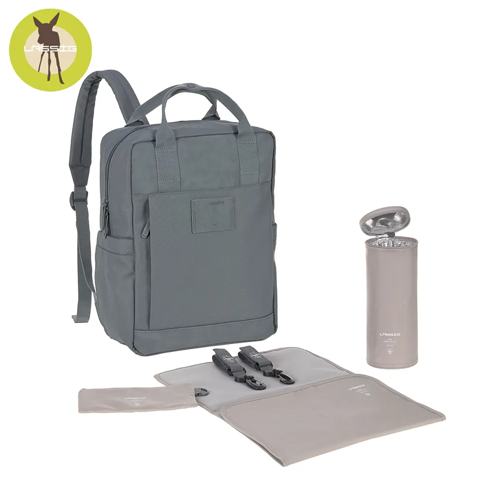 德國【Lassig】森系純色交叉後背媽媽包-多色 歷史價格詳細信息